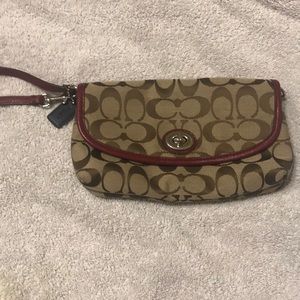 Coach wristlet